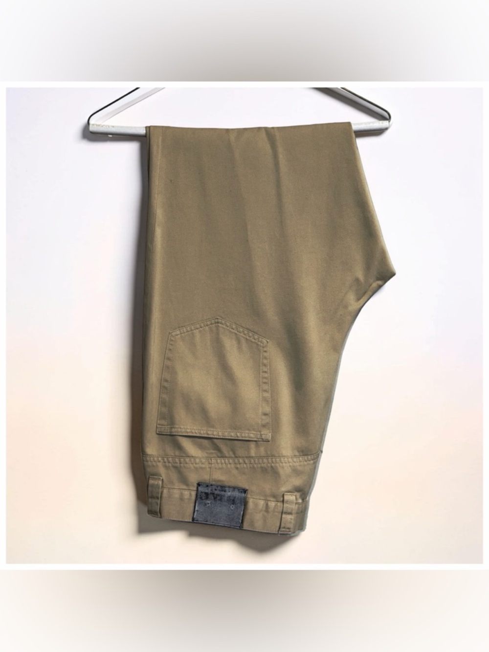 Stefano Ricci Men’s Khaki Cotton Pants | Luxury | Casual | Italian Designer | 36